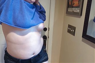 Hotwife Comes Home to Locked Cuck after Midday Date!